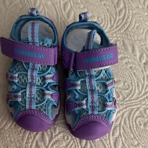 Hobibear Kids Purple and Blue Sandals